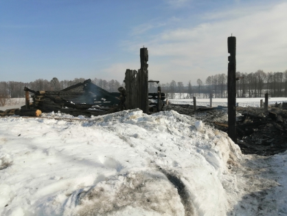 Проводится доследственная проверка по факту пожара в Малмыжском районе, в результате которого погиб мужчина